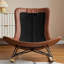 Chaise berçante moderne rembourrée