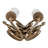 Thierry Iron Candle Wall Light