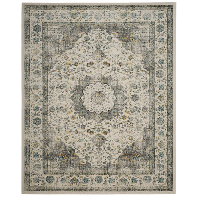 Tapis oriental gris / or Paschke