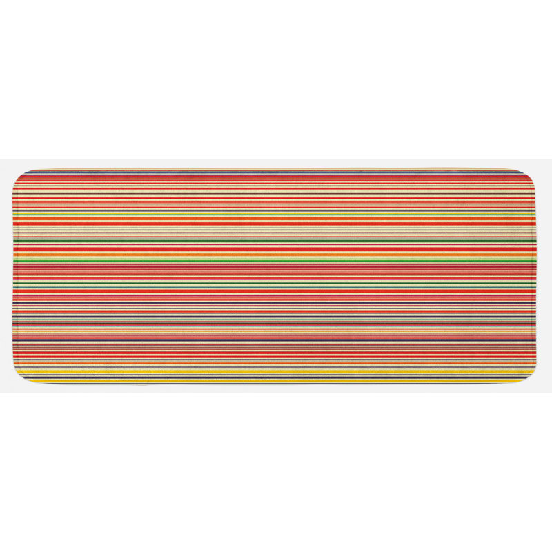 Tapis de cuisine abstrait