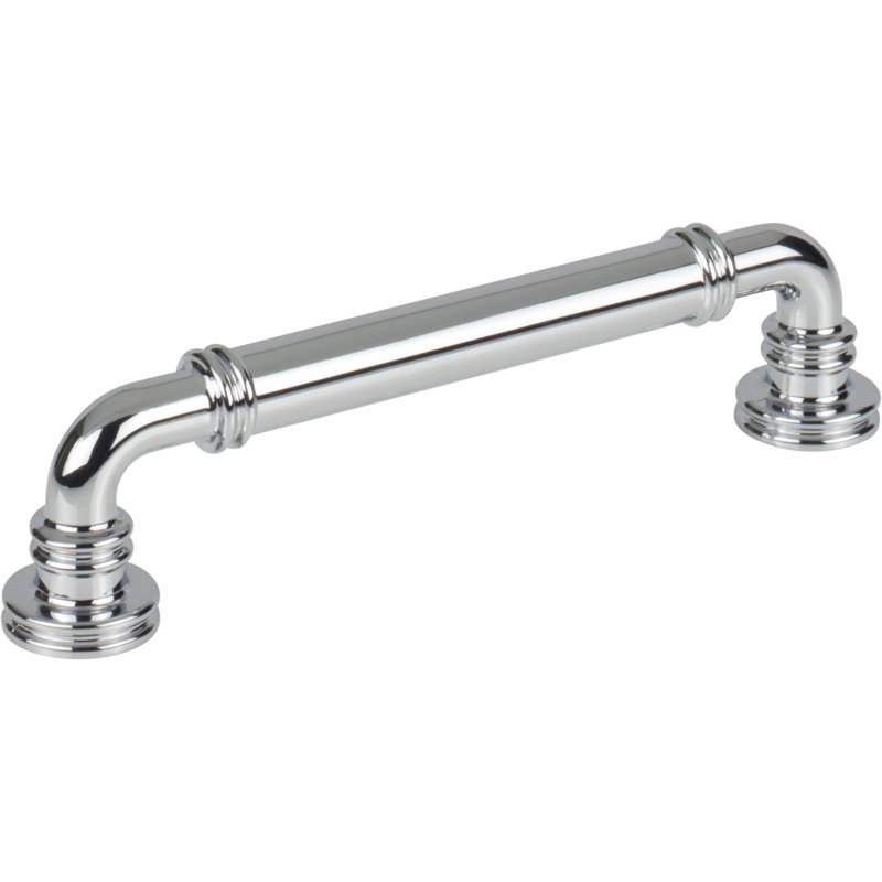 Cranford Bar Pull, Polished Chrome, 5 1/16" Center to Center