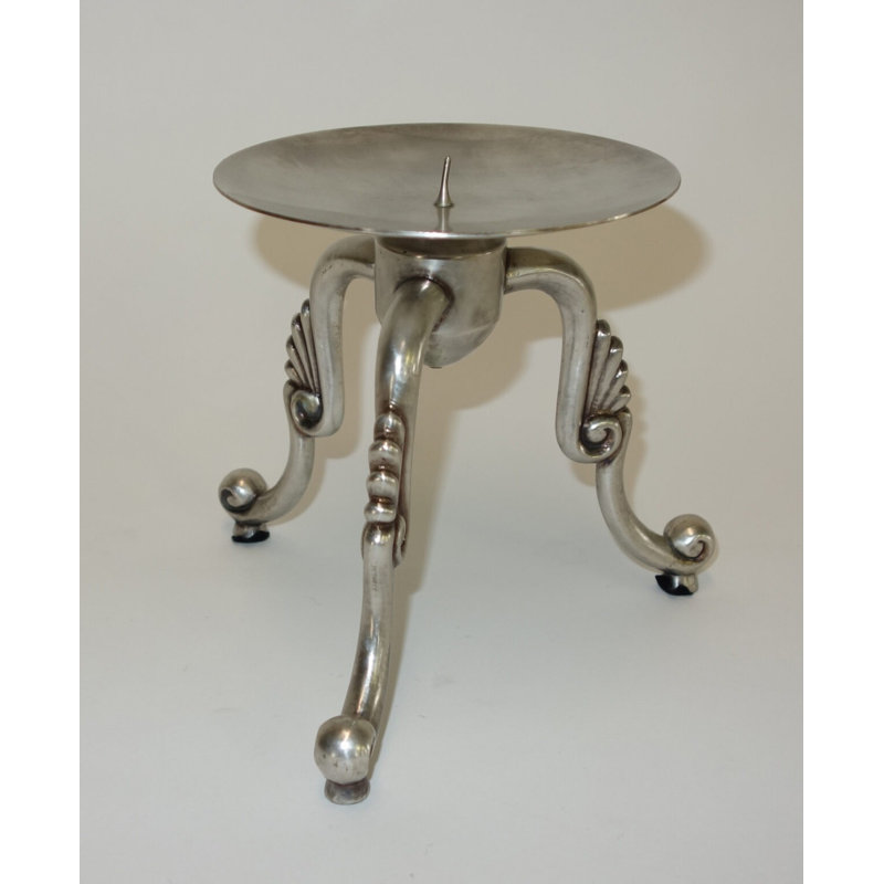 Antique Silver Tri-Pillar