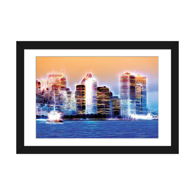 «Blue Night» sur toile