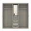 4 Door 4 Drawer Combi Fitment Wardrobe-332044143