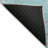 Machine Washable Indoor/Outdoor Christain ACN1366 Aqua Rug-109533031