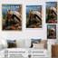 Turtles Journey Portrait, reproduction d'art sur toile-1636322833-1636322832