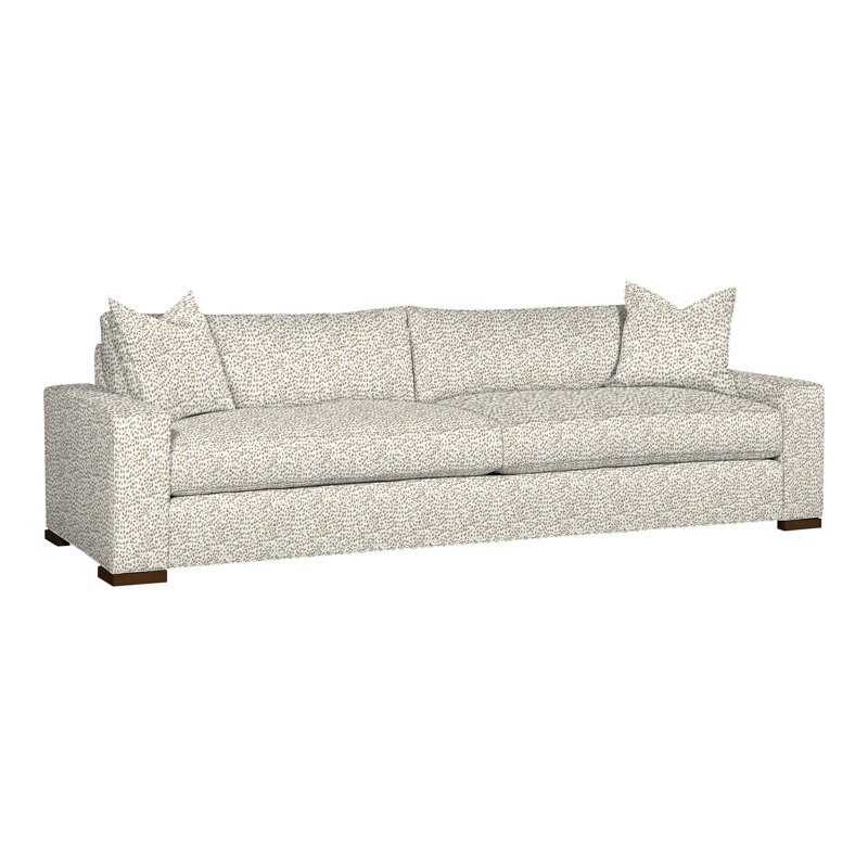 Paxton Upholstered 109'' Sofa, Worthy Snow, Havana