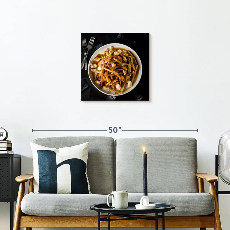 Yarlin Poutine Plate, 20" H x 20" W