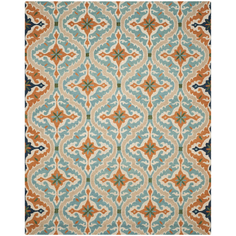 Barriento Roslyn Hand Tufted Wool Geometric Rug