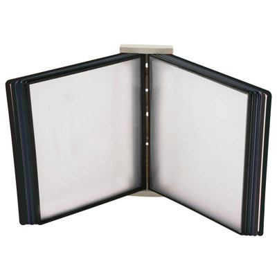 Plastic Flat Files Open