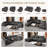 Chenille Boneless Modular Compression Sofa Sectional Sofa-702297767