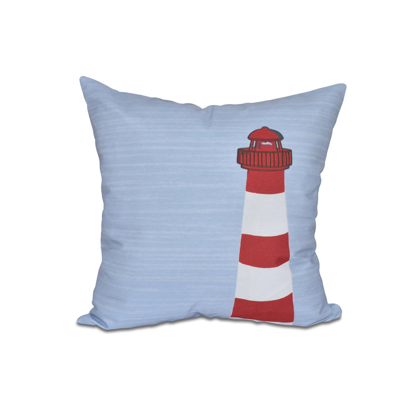 Outdoor Reversible Throw Pillow