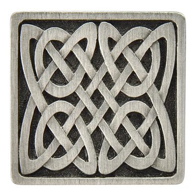 Jewel 1.375" Length Square Knob