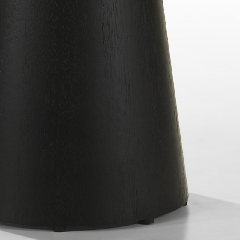 20"W Round Console Table With Pedestal Base