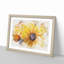Yellow Coneflowers Watercolour - Picture Frame Graphic Art-56881985-56881986