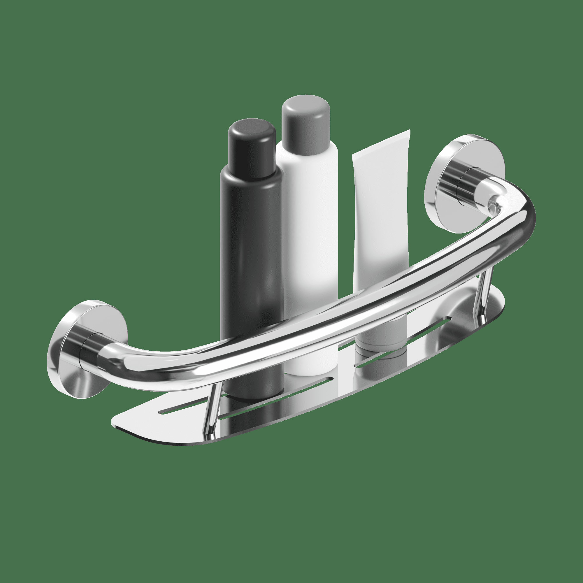 HealthCraft Shampoo Shelf 19.5" Grab Bar & Reviews Wayfair