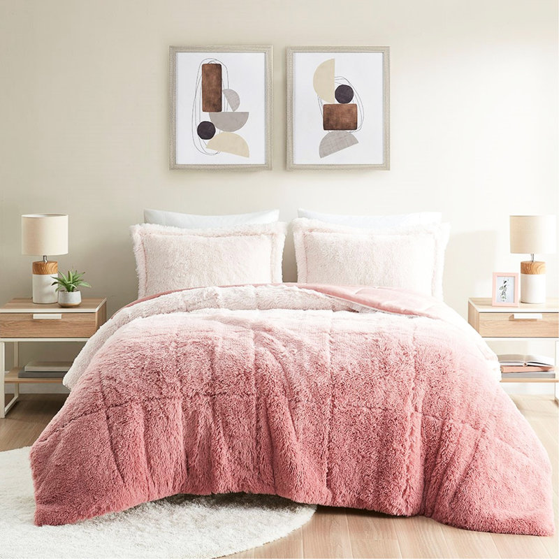 Édredon Blush - chaud, ombragé, grand / grand / grand
