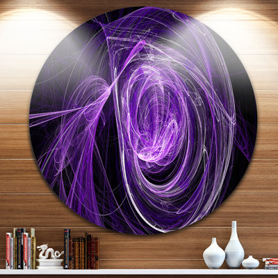 " Purple Ball Of Yarn "