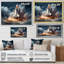 Lancement de la Navette spatiale moderne II sur toile-97033397-97033402