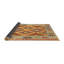 Tapis abstrait brun / rouge-333873817