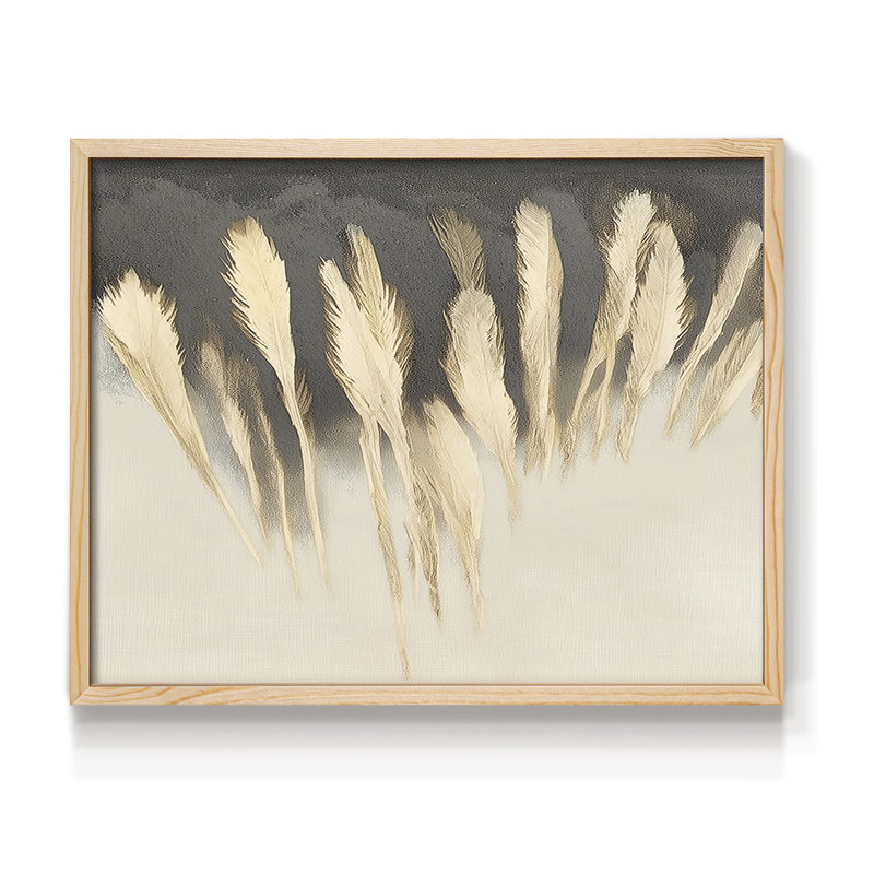 LANDSCAPES Series LXXVI -Framed Print - Restickable, H 22 po x l 28 po