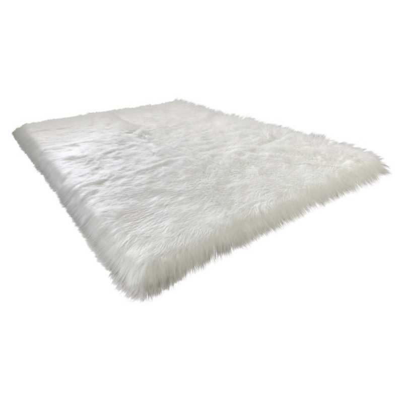Mar Vista Performance Faux Sheepskin Indoor Rug, Rectangle 8'6" x 11'6"