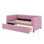 Lit de jour simple tapissier avec tiroirs-319255521