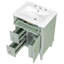 Meuble-lavabo 24 po avec comptoir en céramique-633372270