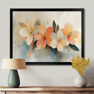 Ingbert couleurs pastel de la couronne d'été de fleurs de rhododendrons II - art mural rhododendron