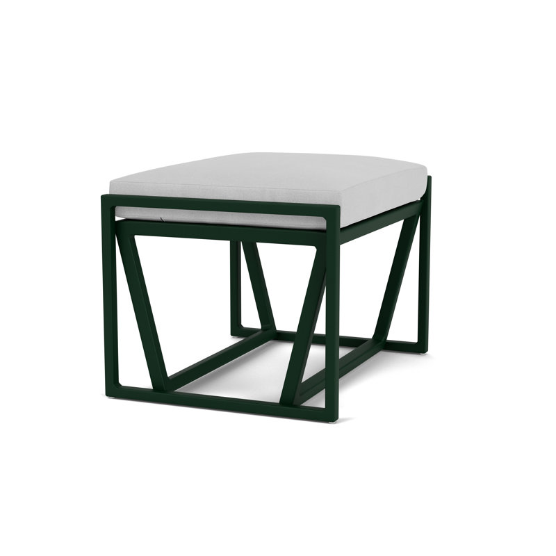 Summit Outdoor Ottoman, Sandberg Dove, Woodland