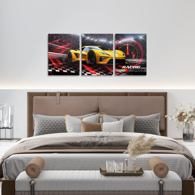 3 Piece Wrapped Canvas Print