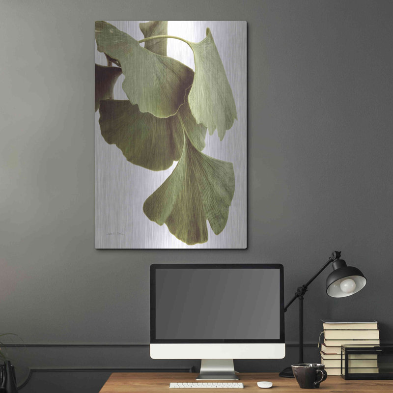 «Ginko Color On White» par Debra Van Swearingen, H 36 po x l 24 po