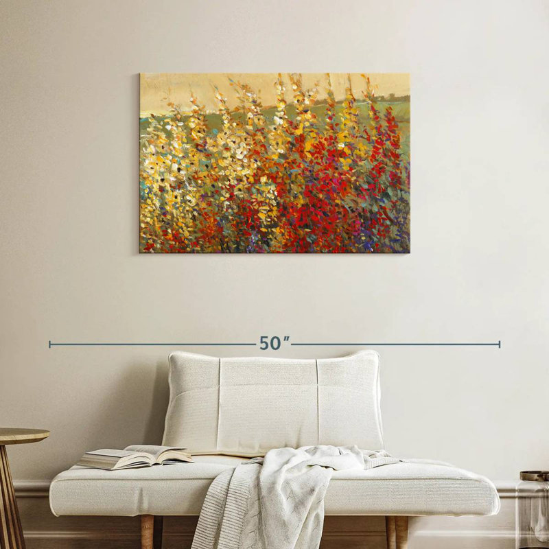 Avery Field Of Spring Flowers I, 24" H x 36" W