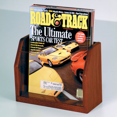 Geissler Free Standing Magazine Rack