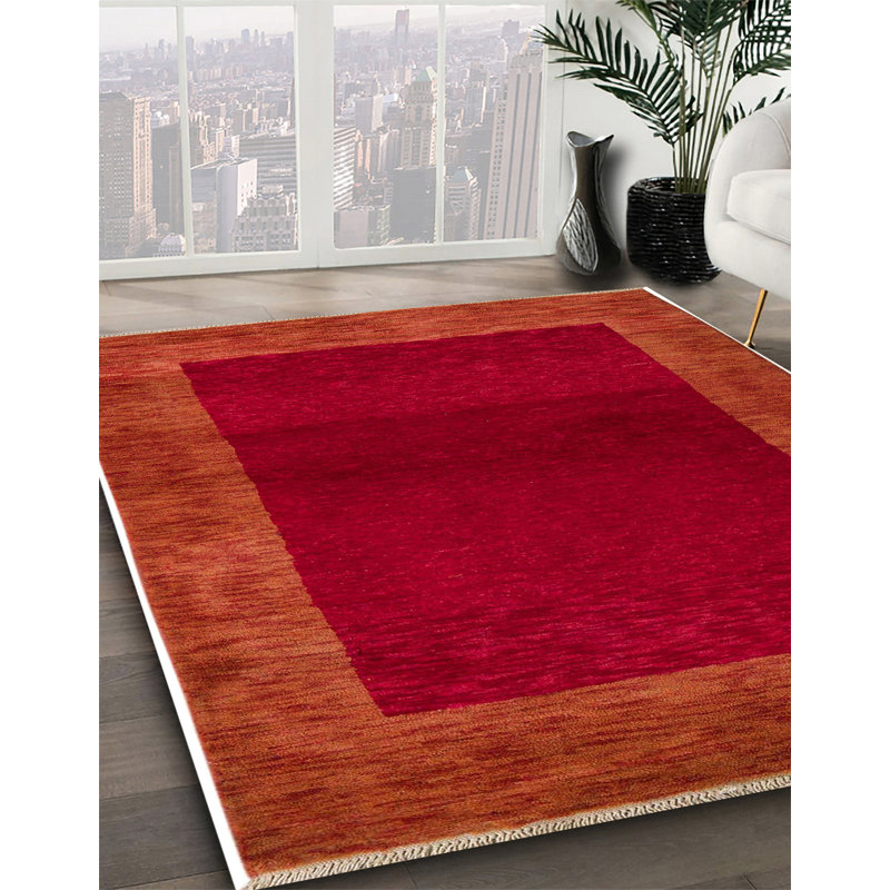 Abstract Indoor Rug, Round 6'