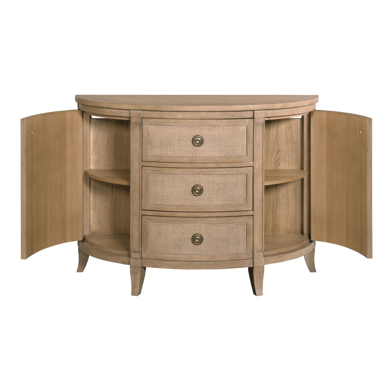 Garwood DEMILUNE CHEST, Brown