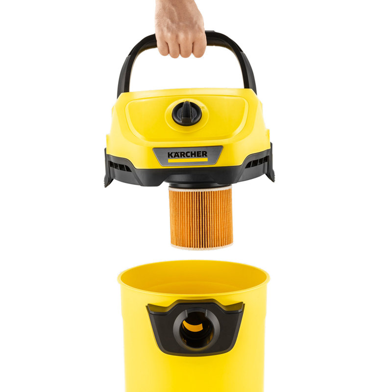Karcher WD 3 Wet & Dry Vacuum w/ 4.5 Gallon Tank