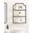 Turgut 4-Tiered Metal Accent Shelf-1099911162