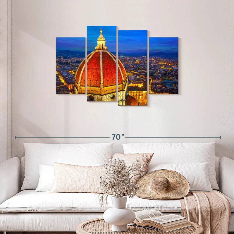 Lumières en dôme Lynelle Duomo Di Firenze, H 27 po x l 43 po