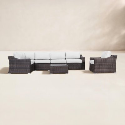 Saffi 5-Person Sunbrella® Patio Seating Group