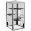 Structure en acier pour chat pour chat