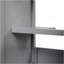 Meuble-lavabo de 20 po avec lavabo, armoire de salle de bain avec porte à fermeture douce, support de rangement et tablette réglable, gris-37449704