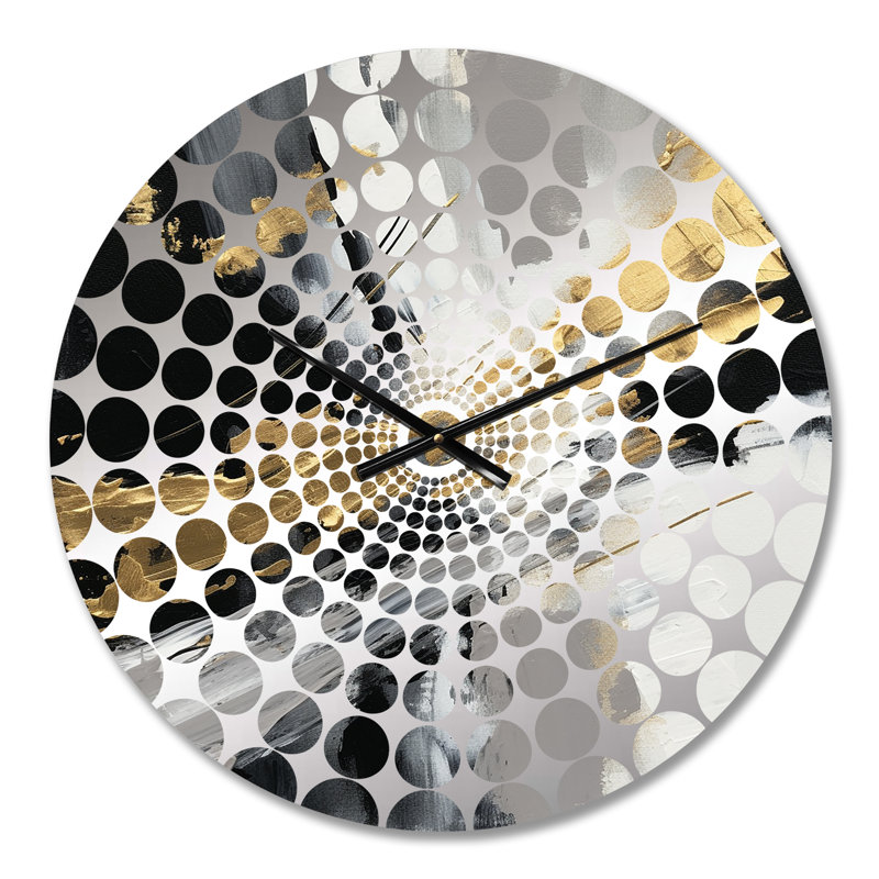Immanuel - Horloge murale abstraite, Médium