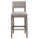 Silas Upholstered Stool with Solid Wood Frame