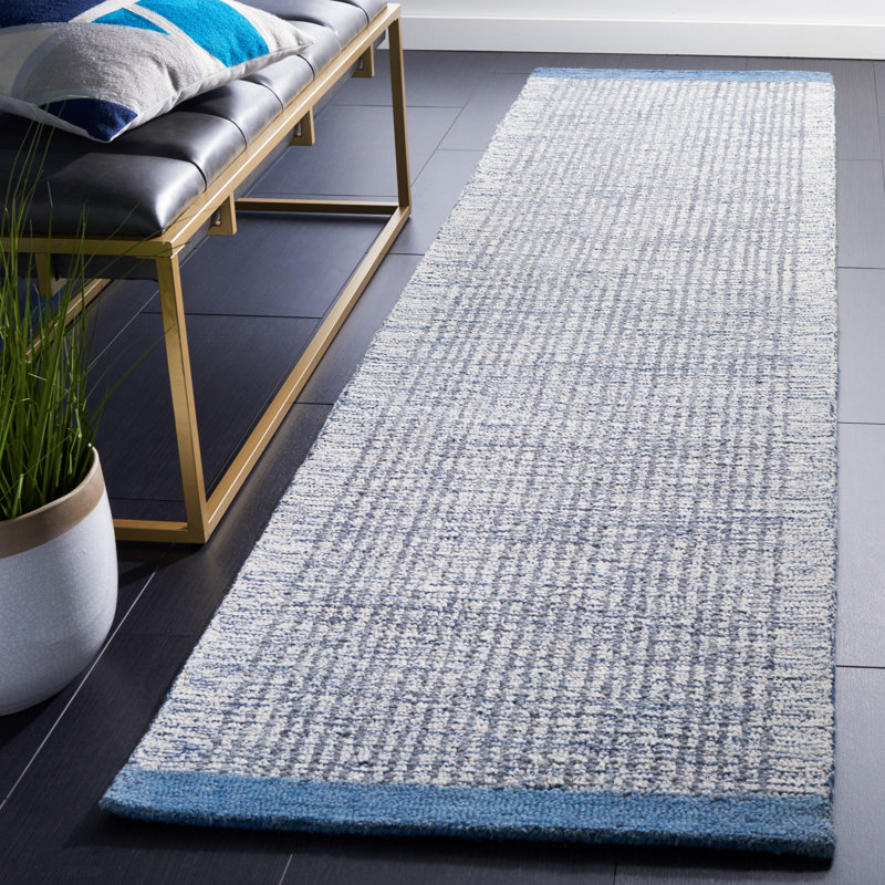 Baer Hand Tufted 80% Wool And 20% Cotton Rug, Runner 2'3" x 9'
