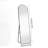 Arched Aluminum Oversized Full Length Mirrors Wall Mirrors with Stand