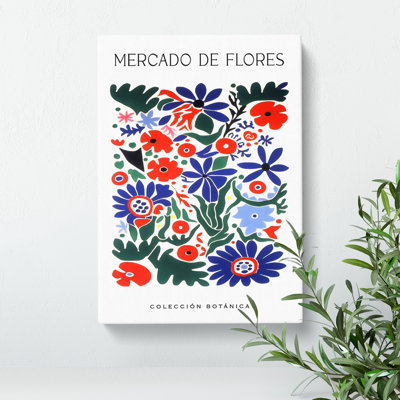 XMKTMKT-138 Botanical Flower Market Exhibition No.11 - Wrapped Canvas Print