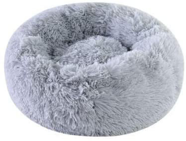 Jaiden Orthopedic Fleece Pet Bed, 50cm W x 50cm D, Grey