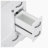 35.5'' Single Bathroom Vanity Base Only in White