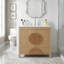 Meuble-lavabo de 30 po avec lavabo en céramique, portes à fermeture en douceur, tiroirs, tablettes réglables et support de porte